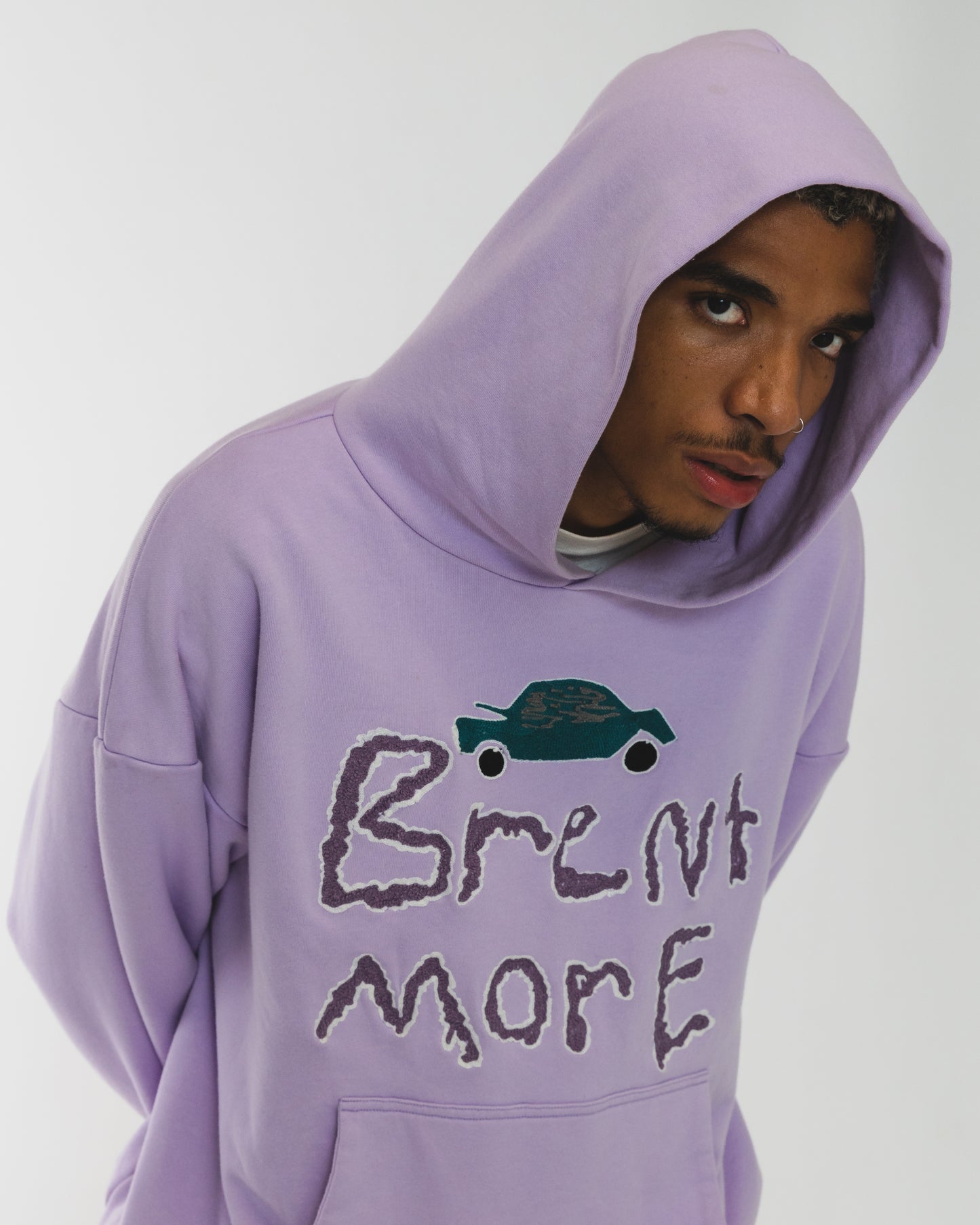 BrentMore Mauve Purple Hoodie