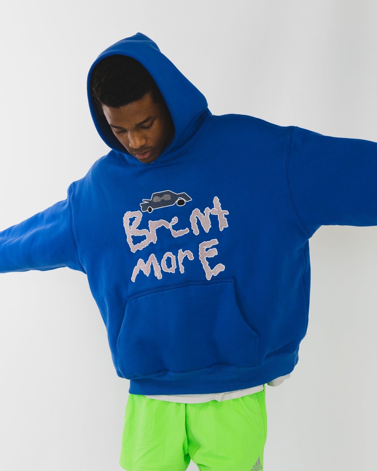 BrentMore Cobalt Blue Hoodie